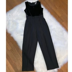 Vintage velvet jumpsuit